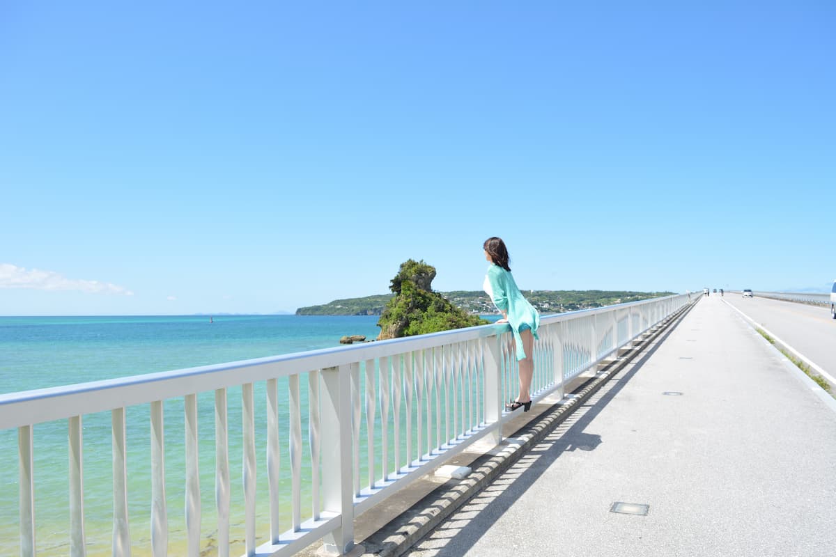 沖縄北部の絶景スポット『古宇利大橋』